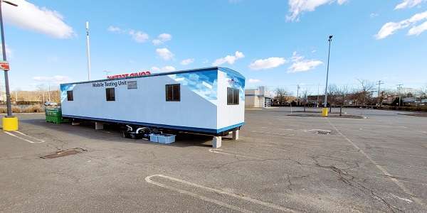 massapequa covid mobile testing trailer